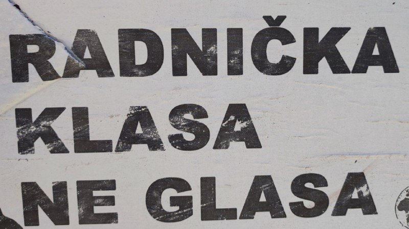 Radnička klasa ne glasa.